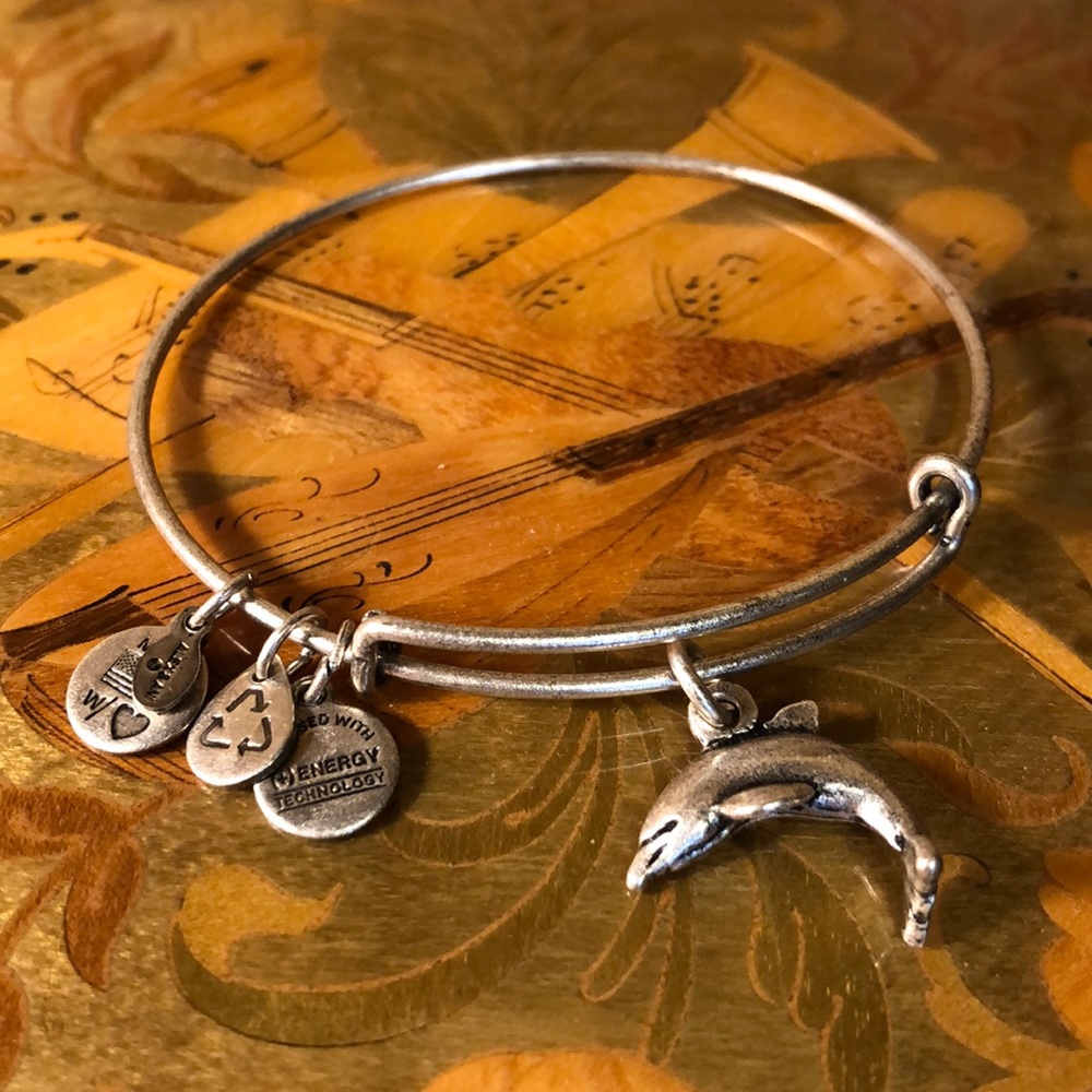 Alex and Ani Dolphin Bangle